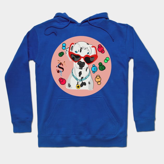 Dalmatian Hoodie by Sshirart